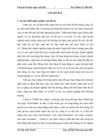 luận văn quản trị kinh doanh Giải pháp thúc đẩy hoạt động bán hàng của công ty TNHH xây dựng và thương mại Song Hương
