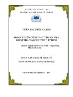 Giải pháp phát hành trái phiếu quốc tế của Việt Nam Luận văn thạc sĩ