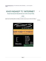 Ebook khởi nghiệp từ internet