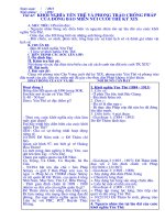 Lịch sử 8 Tiết 42 đến 46