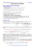 Bài tập cực trị điện xoay chiều