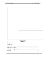 Luận văn tốt nghiệp - Một số giải pháp nâng cao năng lực cạnh tranh của công ty TNHH Xây dựng Tiền Phong