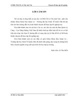 báo cáo thực tập: CƠ SỞ LÝ LUẬN VỀ HOẠT ĐỘNG ĐẦU TƯ PHÁT TRIỂN CẢNG HÀNG KHÔNG