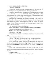 luận văn quản trị kinh doanh TÌNH HÌNH KINH DOANH CỦA CÔNG TY SẢN XUẤT AVF THƯƠNG MẠI HẢI THIÊN