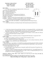 đề olympic hóa 11. Ams. 2010
