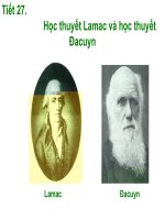 bai 21, hoc thuyet lamac