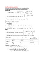 Công thức tính nhanh dòng điện xoay chiều