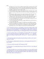 Các đề thi trắc nghiệm môn Kinh tế phát triển - Có đáp án