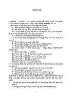 Đề án Chế độ pháp lý về giao kết và thực hiện hợp đồng mua bán hàng hóa quốc tế theo pháp luật hiện hành