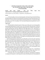 Ảnh hưởng của dạng thức ăn (lỏng và khô) và kiểu chuồng (kín và hở) đến khả năng cho thịt và chất lượng thịt của lợn thương phẩm