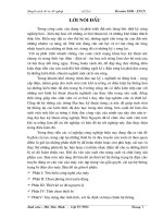 đồ án tự động hóa Xây dựng đặc tính tĩnh, xét ổn định và hiệu chỉnh hệ thống