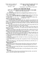 Báo cáo thành tích cơ quan văn hóa