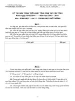 Casio Sinh hoc - Tien Giang 2011