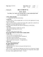 Bài 35. Vai trò, các nhân tố ảnh hưởng và đặc điểm phân bố các ngành dịch vụ