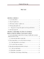Các giải pháp xúc tiến bán vé máy bay ở công ty cổ phần dịch vụ truyền thông  du lịch á châu