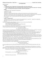 Các câu hỏi giáo khoa Ngữ văn 9