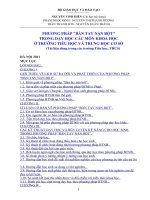 BÀI BÁO CÁO THỰC TẬP-PHƯƠNG PHÁP .BÀN TAY NẶN BỘT.