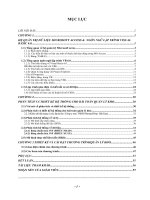 đồ án tự động hóa Tìm hiểu về ACCESS và VISUAL BASIC ứng dụng cho bài toán quản lý kho