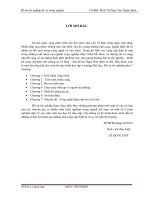 Thiết kế cung cấp điện chung cư 10 tầng khu đô thị ngọc hầu