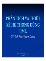 GIÁO TRÌNH-PHÂN TÍCH VÀ THIẾT KẾ HỆ THỐNG DÙNG UML