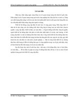 Thiết kế cung cấp hệ thống điện cho nhà máy bia