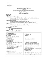 Giáo án lớp 3 tuần 29( Hồng Thoa)