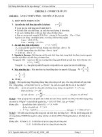 HTKT & BT: CƠ HỌC CHẤT LƯU