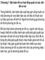 BÁO CÁO-PHƯƠNG PHÁP TỐI ƯU HÓA