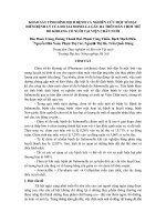 Khảo sát tình hình dịch bệnh và nghiên cứu một số đặc điểm bệnh lý của Do Salmonella gây ra trên đàn chim trĩ đỏ khoang cổ nuôi tại Viện Chăn nuôi