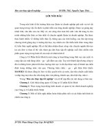 luận văn quản trị kinh doanh Thực trạng hoạt động kinh doanh và quản trị tài chính doanh nghiệp của Công ty Cổ phần Kiến Minh