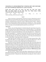 Ảnh hưởng của chế độ dinh dưỡng và phương thức cho ăn đến hiệu quả chăn nuôi bê hậu bị hướng sữa tại Ba Vì, Hà Nội