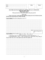 đề thi casio cấp huyện môn toán