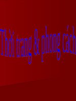 May mặc trong gia đình