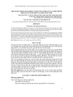 MỘT SỐ ĐẶC ĐIỂM NGOẠI HÌNH VÀ KHẢ NĂNG SINH SẢN CỦACHIM TRĨ ĐỎ KHOANG CỔ NUÔI NHỔT TẠI VIỆN CHĂN NUÔI