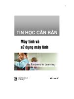 May tinh va su dung may tinh