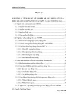 báo cáo thực tập TỔNG QUAN VỀ NGHIỆP VỤ HUY ĐỘNG VỐN VÀ HIỆU QUẢ HUY ĐỘNG VỐN CỦA NGÂN HÀNG THƯƠNG MẠI