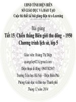 slide lịch sử 5 -chiến thắng biên giới thu đông 1950 _Gv H.T Điệp