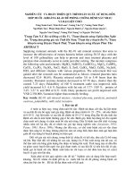 Nghiên cứu và hoàn thiện quy trình sản xuất, sử dụng hỗn hợp muối - khoáng KL-01 để phòng chống bệnh sát nhau và bại liệt ở bò