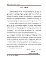 luận văn quản trị kinh doanh Hoạt động kinh doanh của công ty cổ phần traphaco