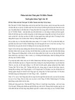 Phân tích bài thơ Thái phó Tô Hiến Thành