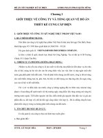 Thiết kế cung cấp điện cho công ty kỹ nghệ thực phẩm việt nam