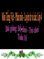 slide LTVC 4 -đồ chơi, trò chơi _GV Đ.T Phượng