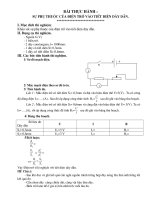 BÀI THỰC HÀNH điện trở phụ thuộc vào tiết diện