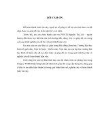 Luận văn tốt nghiệp - Hoàn thiện kế toán chi phí sản xuất và tính giá thành sản phẩm xây lắp tại Công ty TNHH Điện Sông Mực