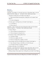 báo cáo thực tập: Hoàn thiện kế toán vốn bằng tiền tại Chi nhánh Viettel Nghệ An – Tập đoàn Viễn thông Quân đội