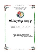 ĐỀ ÁN TỐT NGHIỆP-Thiết kế máy thu radio AM