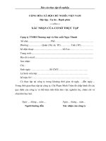 luận văn quản trị kinh doanh PHÂN TÍCH HOẠT ĐỘNG KINH DOANH CỦA CÔNG TY CỔ PHẦN ĐẦU TƯ VÀ XÂY DỰNG VINLAND