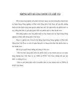 Phát triển dịch vụ bao thanh toán tại Ngân hàng Nông nghiệp và Phát triển Nông thôn Việt Nam