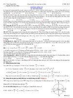 Một số bài tập về sự truyền sóng