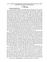 Tiểu luận cuối khóa lớp TCCT